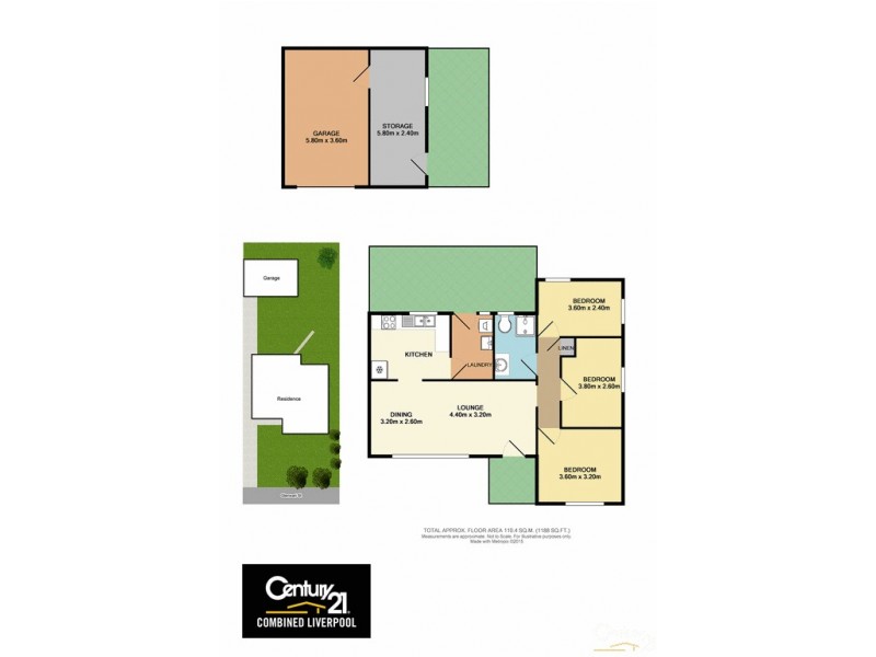 18 Glenwari Street, Sadleir NSW 2168 Floorplan