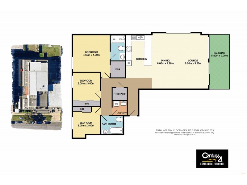 13/6-8 Bathurst Street, Liverpool NSW 2170 Floorplan