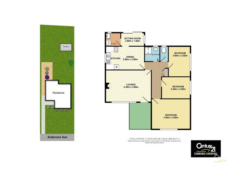 35 Anderson Avenue, Liverpool NSW 2170 Floorplan