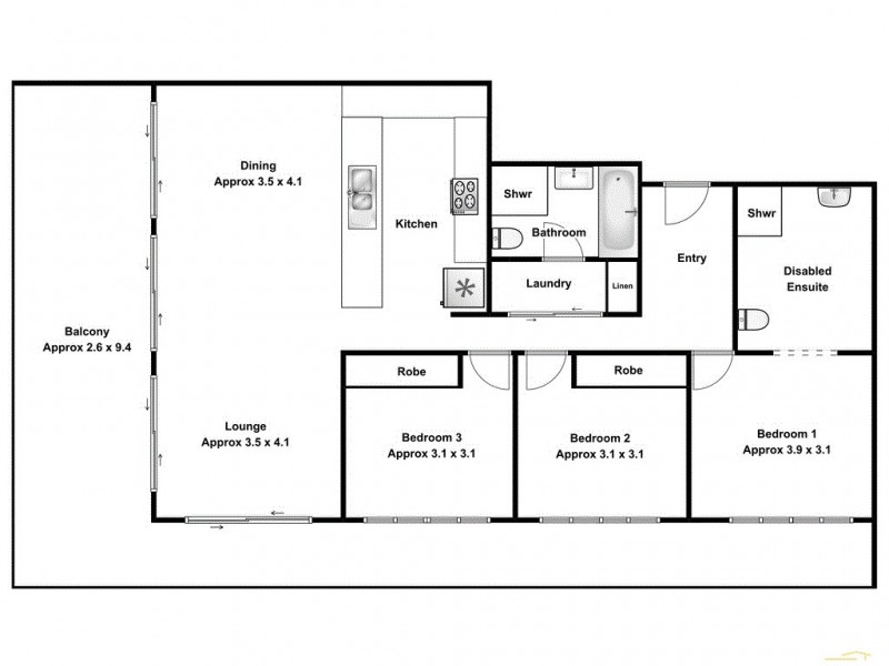 3/5-7 Northumberland Street, Liverpool NSW 2170 Floorplan