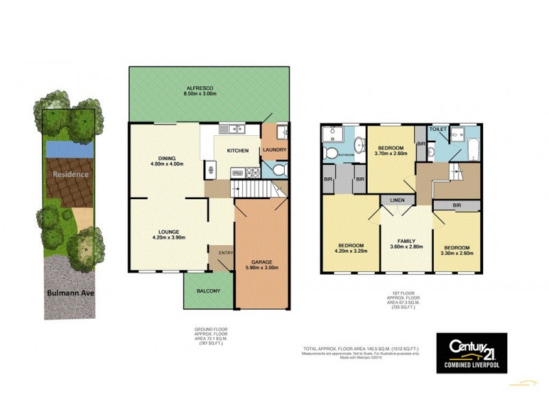 10 Bulmann Ave, Horningsea Park NSW 2171 Floorplan