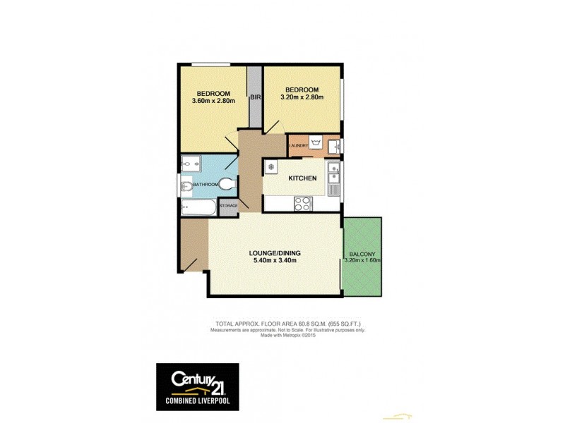 9/76  Bigge Street, Liverpool NSW 2170 Floorplan