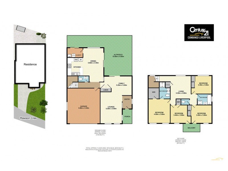 21 Rawson Crescent, Horningsea Park NSW 2171 Floorplan
