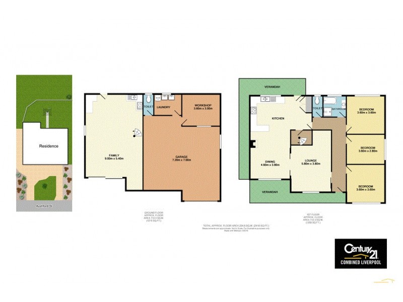 10 Ayshford Street, Casula NSW 2170 Floorplan