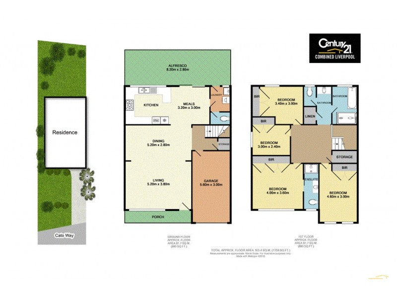 6A Cato Way, Casula NSW 2170 Floorplan