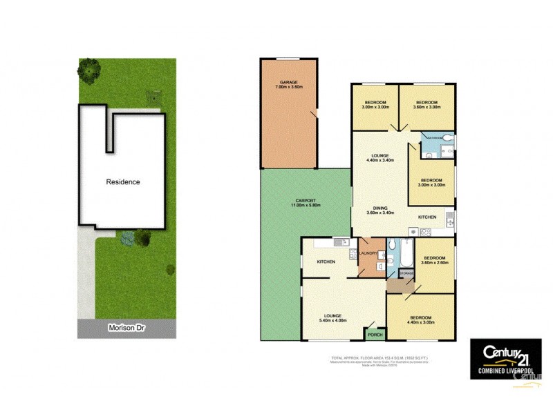 Lurnea NSW 2170 Floorplan