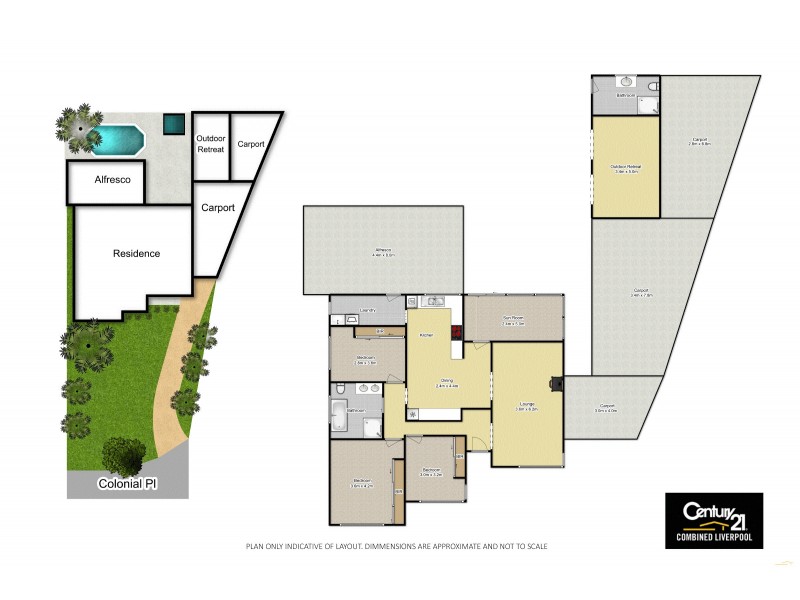 15 Colonial Place, Casula NSW 2170 Floorplan