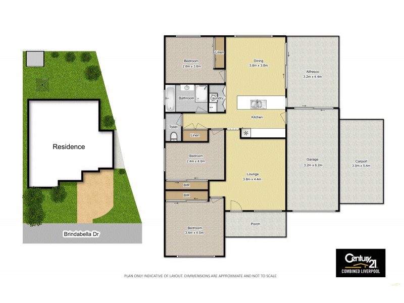 12 Brindabella Drive, Horningsea Park NSW 2171 Floorplan