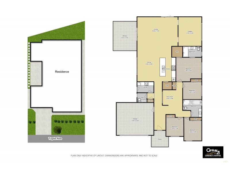 6 Tugela Rise, Edmondson Park NSW 2174 Floorplan