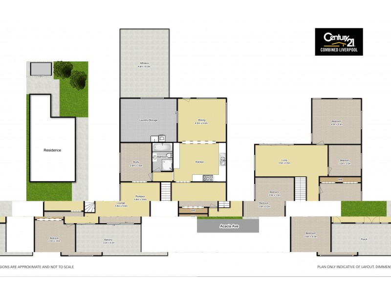 20 Acacia Avenue, Prestons NSW 2170 Floorplan