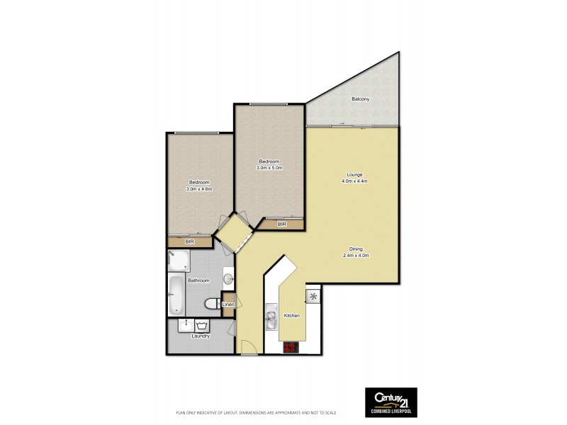 22/8-10 Bigge Street, Liverpool NSW 2170 Floorplan