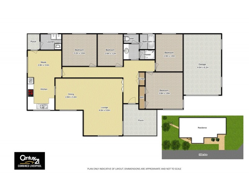 7 Hitter Ave, Mount Pritchard NSW 2170 Floorplan