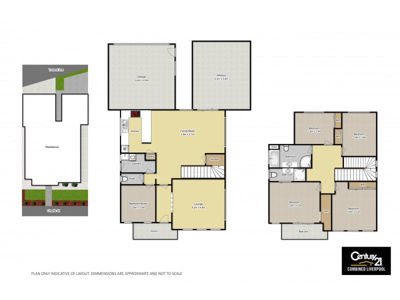 6 Charlie Street, Middleton Grange NSW 2171 Floorplan