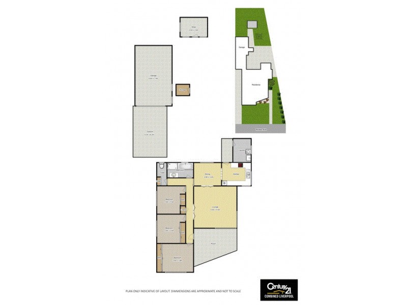 20 Rowe Ave, Lurnea NSW 2170 Floorplan