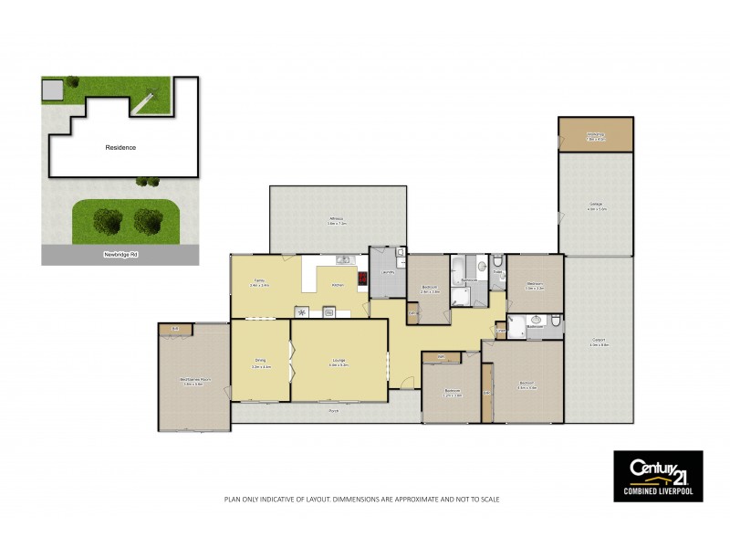 221 Newbridge Road, Chipping Norton NSW 2170 Floorplan