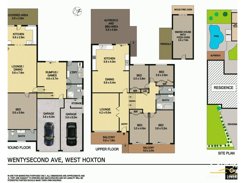 30 Twenty Second Ave, West Hoxton NSW 2171 Floorplan
