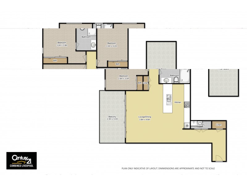 17/6-8 George Street, Liverpool NSW 2170 Floorplan