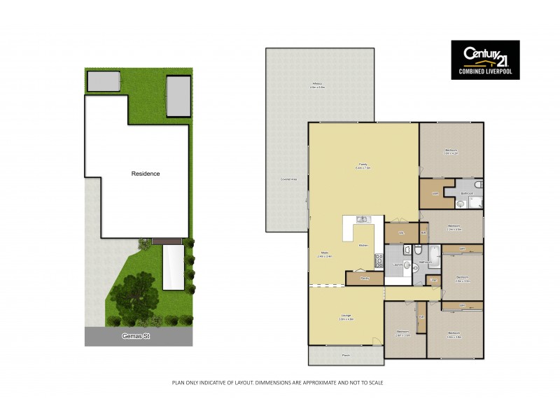 13 Gemas Street, Holsworthy NSW 2173 Floorplan