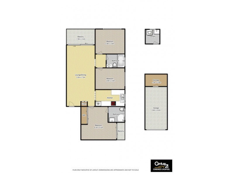 14/1 Drummond Street, Warwick Farm NSW 2170 Floorplan