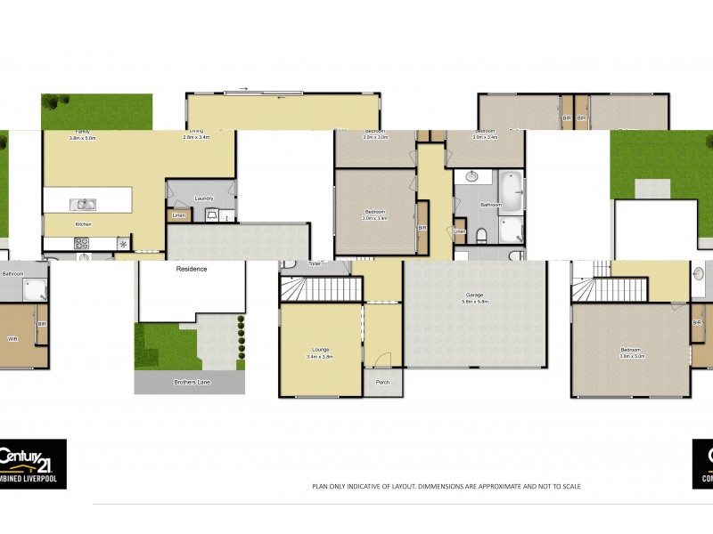 6 Brothers Lane, Glenfield NSW 2167 Floorplan