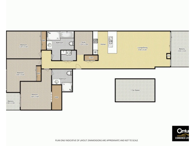 4/69 Elizabeth Drive, Liverpool NSW 2170 Floorplan