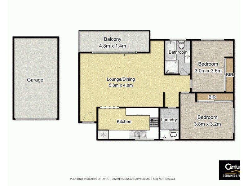 5/107-109 Castlereagh Street, Liverpool NSW 2170 Floorplan
