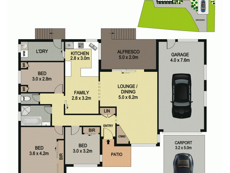 22  Congressional Drive, Liverpool NSW 2170 Floorplan