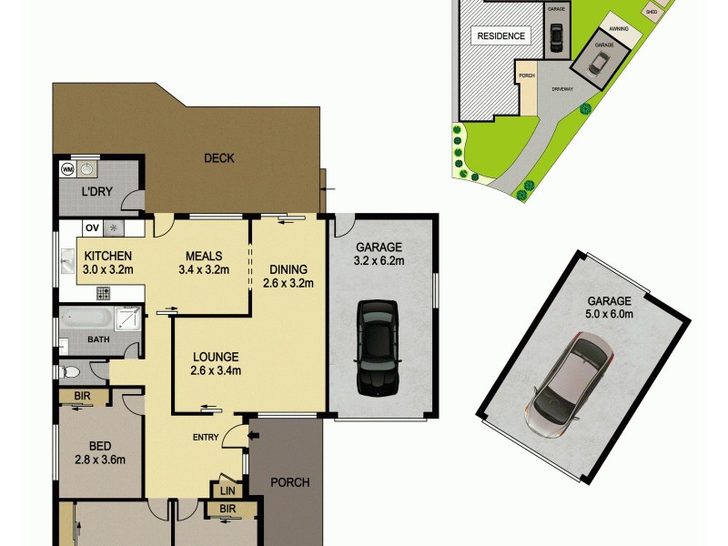 3 Kelly Place, Mount Pritchard NSW 2170 Floorplan