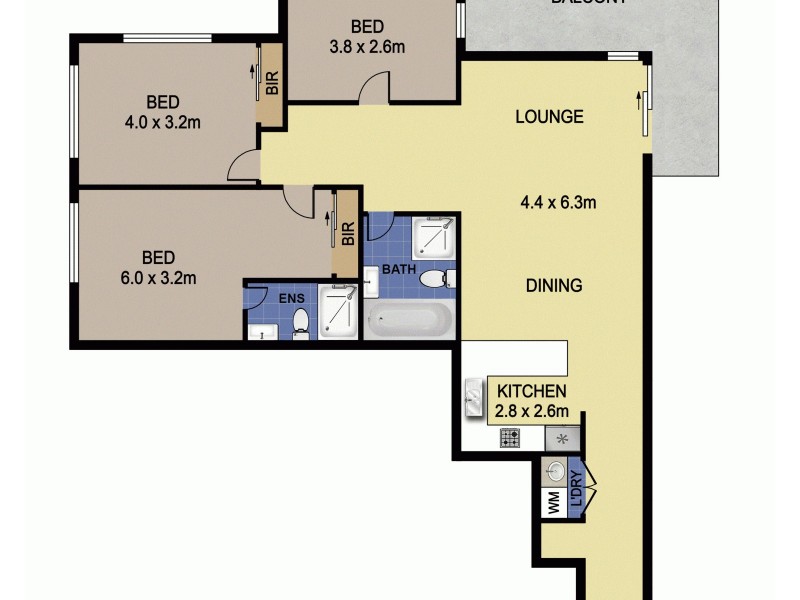 76/24 Lachlan Street, Liverpool NSW 2170 Floorplan