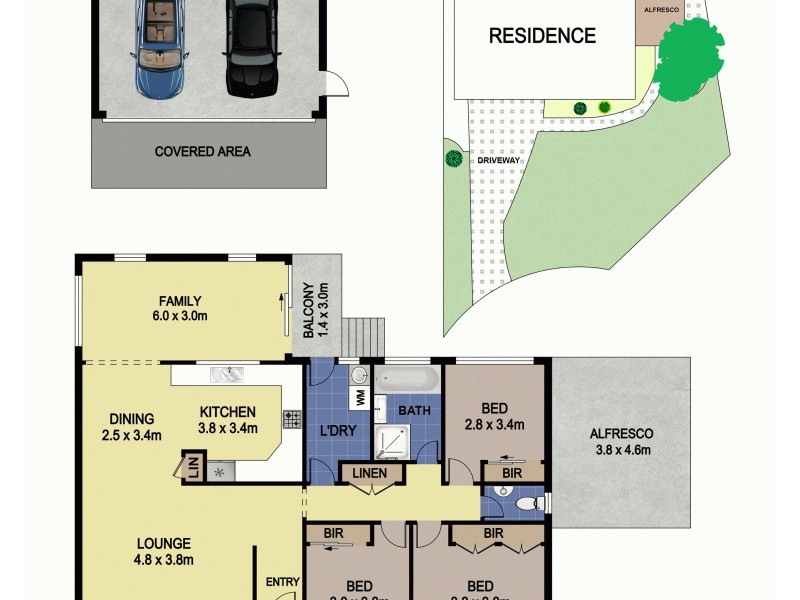 12  Keller Place, Casula NSW 2170 Floorplan