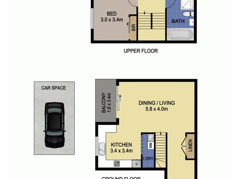 45/100 Terminus Street, Liverpool NSW 2170 Floorplan