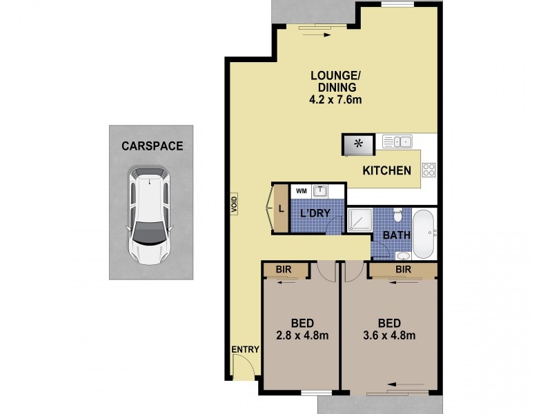 3/69 Bathurst Street, Liverpool NSW 2170 Floorplan