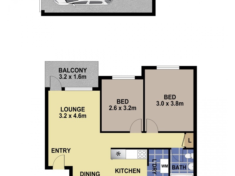 23/56 Speed Street, Liverpool NSW 2170 Floorplan