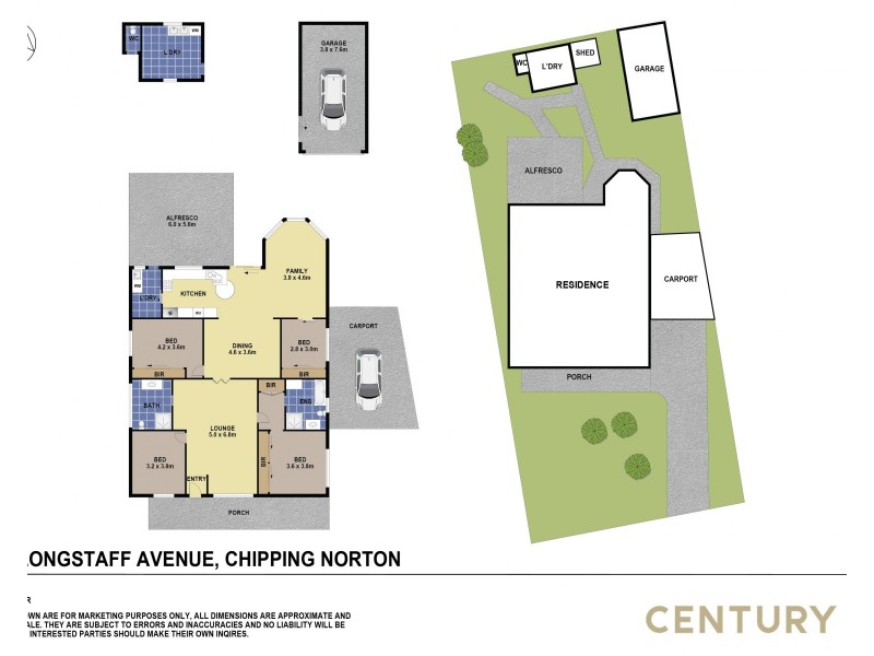 66 Longstaff Avenue, Chipping Norton NSW 2170 Floorplan