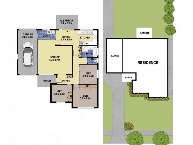 5 Hanna Ave, Lurnea NSW 2170 Floorplan