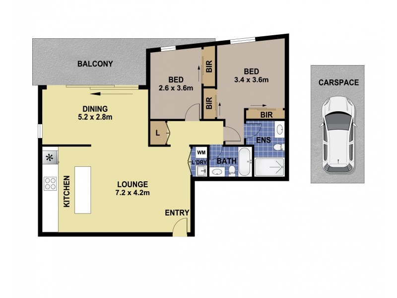 50/1-3 Bigge Street, Liverpool NSW 2170 Floorplan
