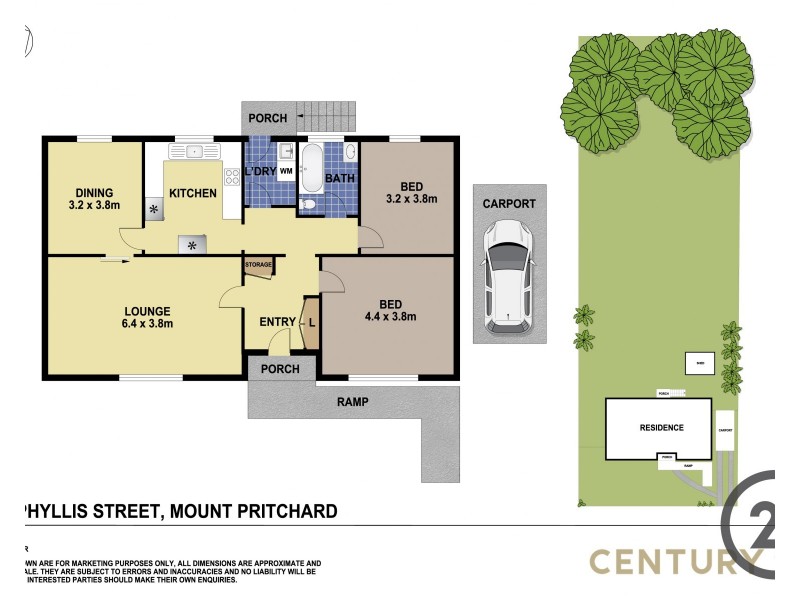 39 Phyllis Street, Mount Pritchard NSW 2170 Floorplan