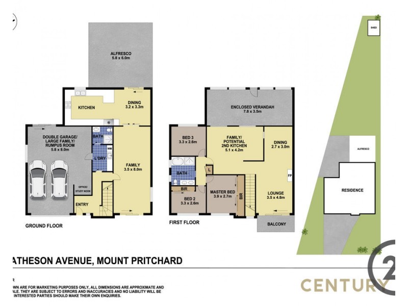 2 Matheson Avenue, Mount Pritchard NSW 2170 Floorplan