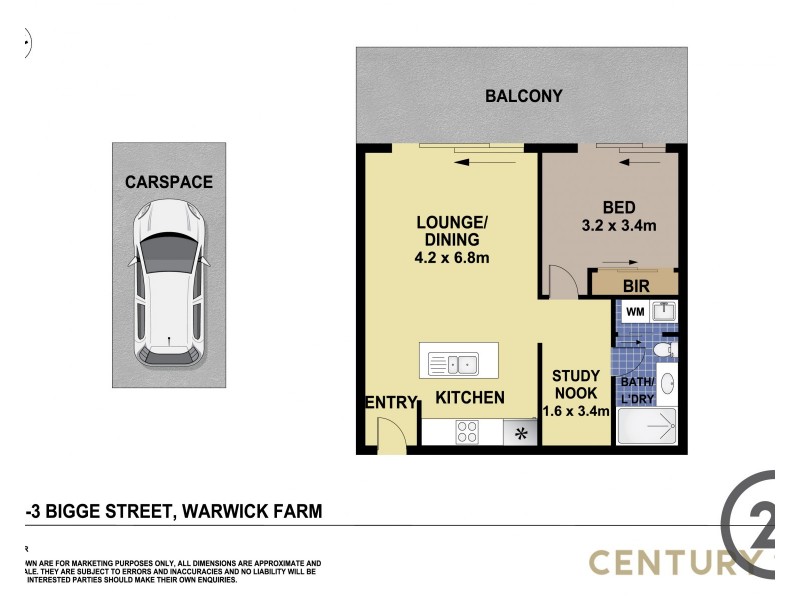 21/1-3  Bigge Street, Liverpool NSW 2170 Floorplan