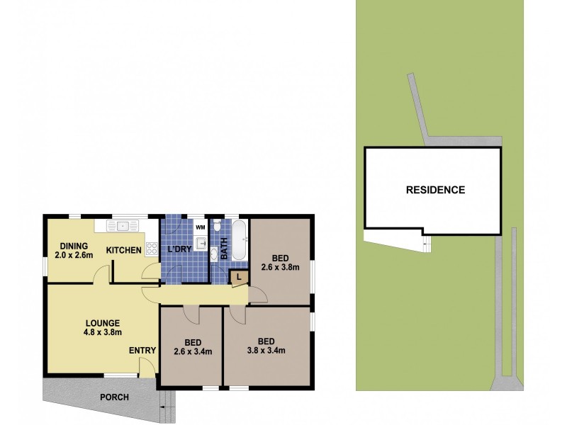 6 Humphreys Avenue, Casula NSW 2170 Floorplan