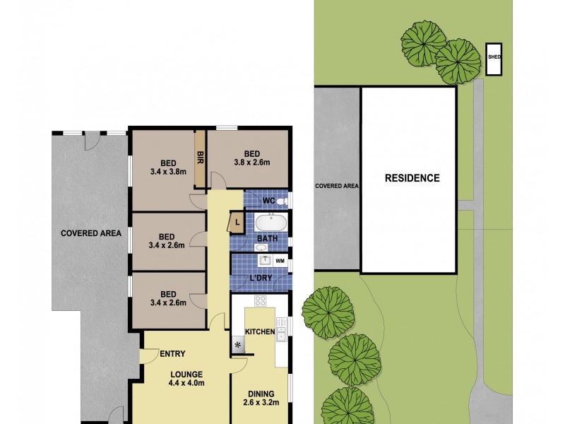 19A  Romney Crescent, Miller NSW 2168 Floorplan