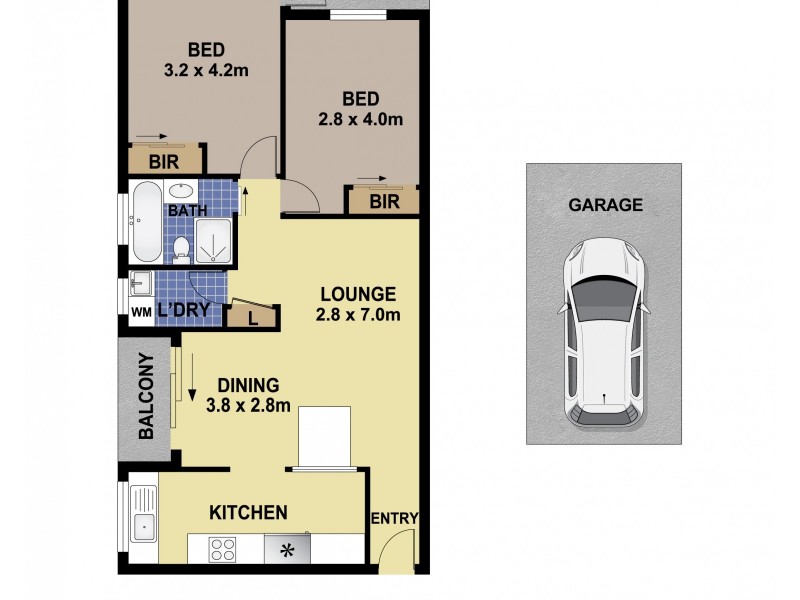 1/68 Bigge Street, Liverpool NSW 2170 Floorplan