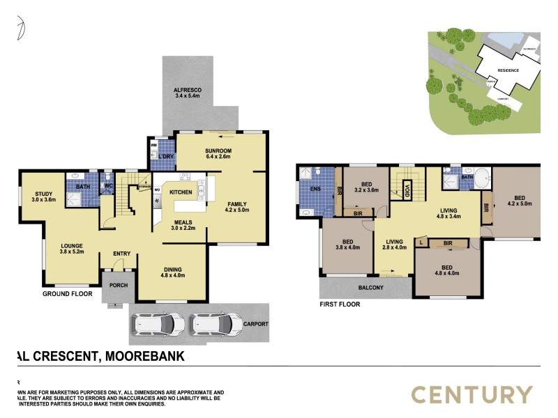 2  Gal Crescent, Moorebank NSW 2170 Floorplan