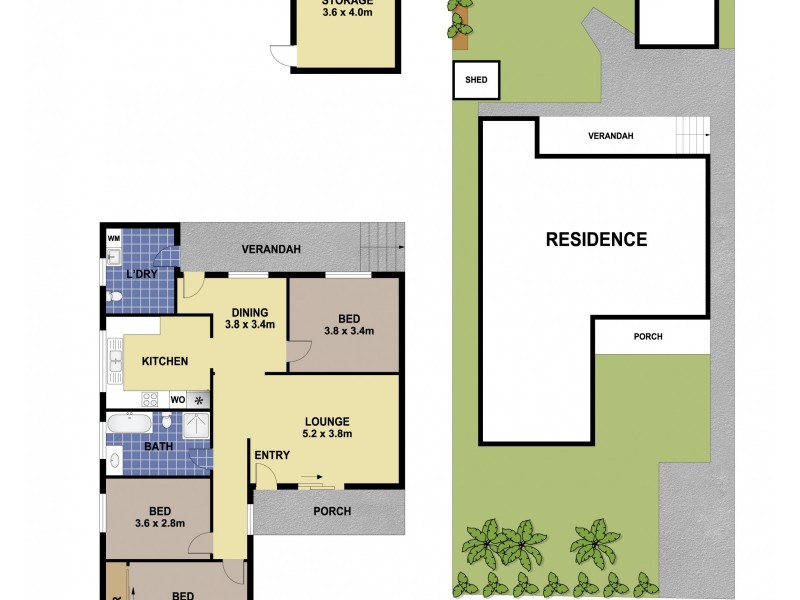 112 Torrens Street, Canley Heights NSW 2166 Floorplan