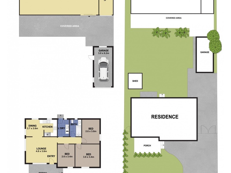 73 Maxwells Ave, Ashcroft NSW 2168 Floorplan