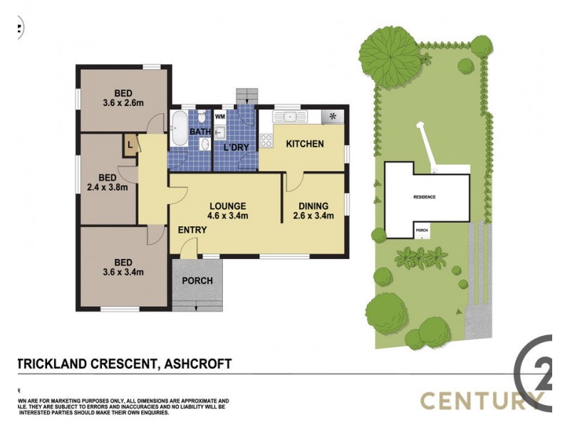 35 Strickland Crescent, Ashcroft NSW 2168 Floorplan