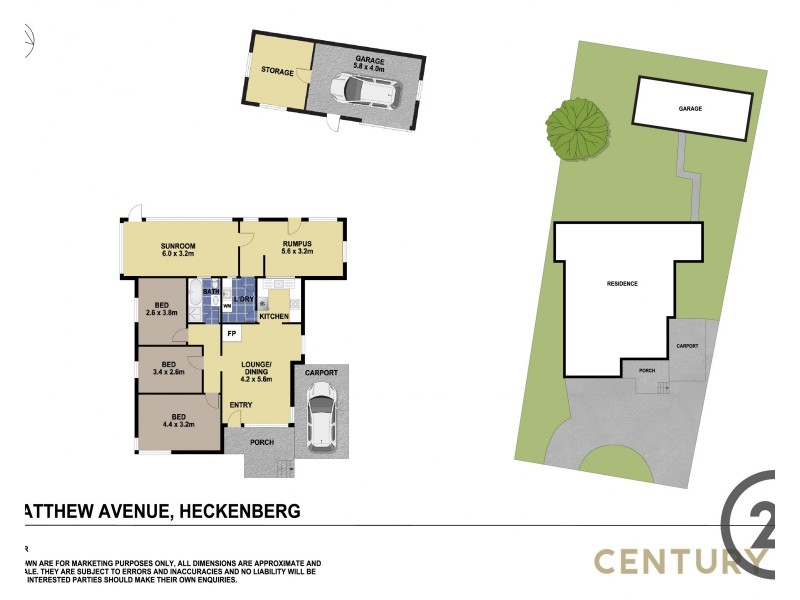 5 Matthew Avenue, Heckenberg NSW 2168 Floorplan
