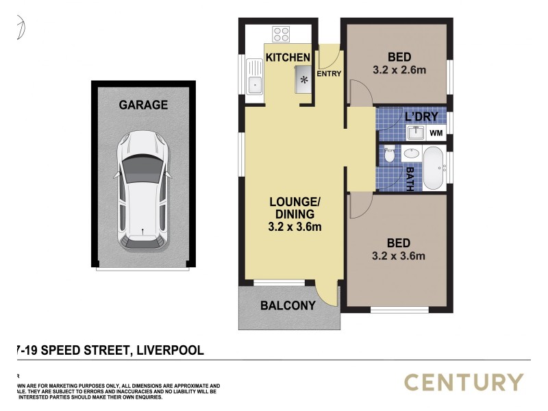11/17-19 Speed Street, Liverpool NSW 2170 Floorplan