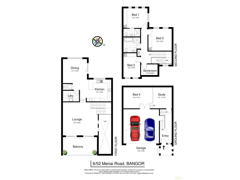 6/52 Menai Road, Bangor NSW 2234 Floorplan