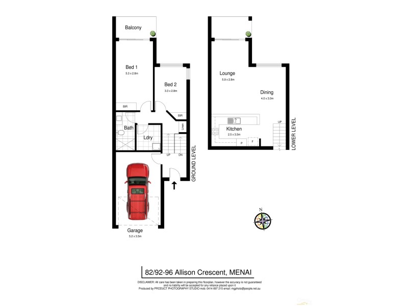 18/92-96 Allison Crescent, Menai NSW 2234 Floorplan